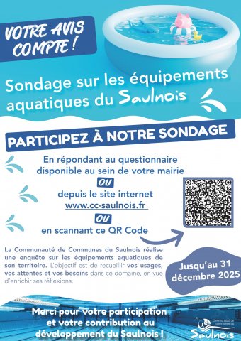 Sondage sur les équipements aquatiques du Saulnois