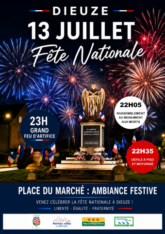 Fête Nationale et feu d'artifice
