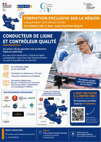 Formation en alternance Bac Pro PIPAC